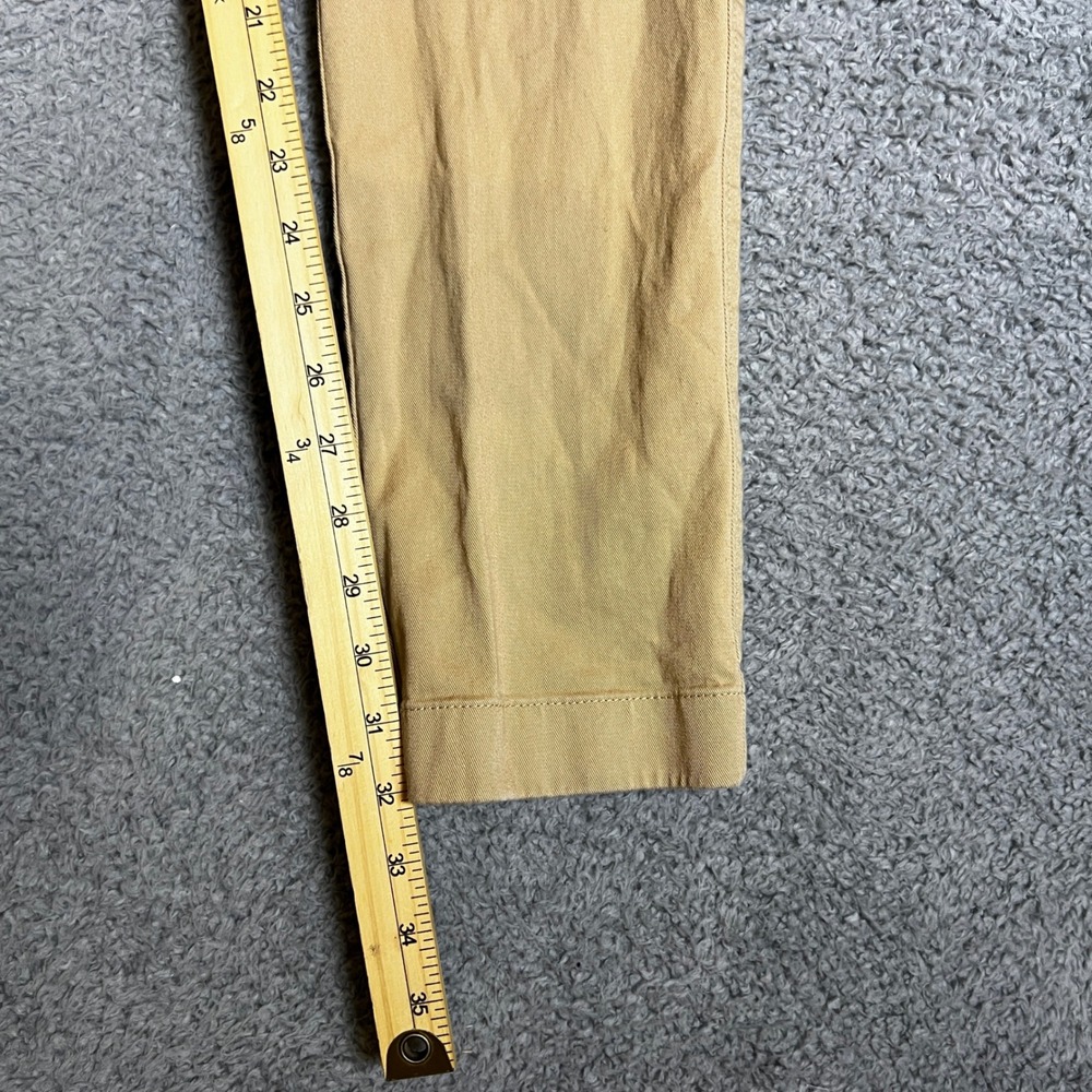 J Crew Flex Slim Chino Pants Tan Mens 29x32 Casual Office Formal Business - Picture 6 of 10